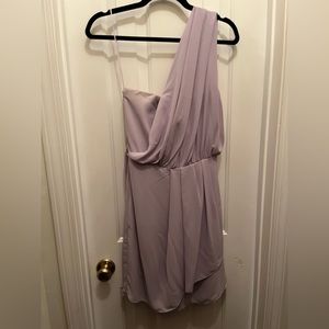 Purple formal dress